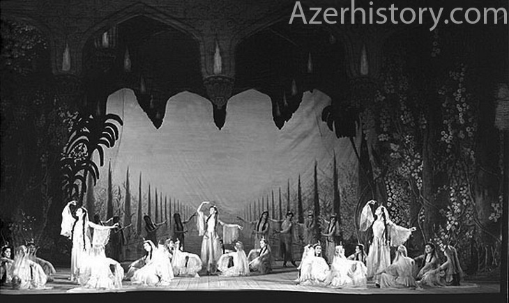 "Девичья Башня" - первый в истории Азербайджана и мусульманского Востока балет (ФОТО)