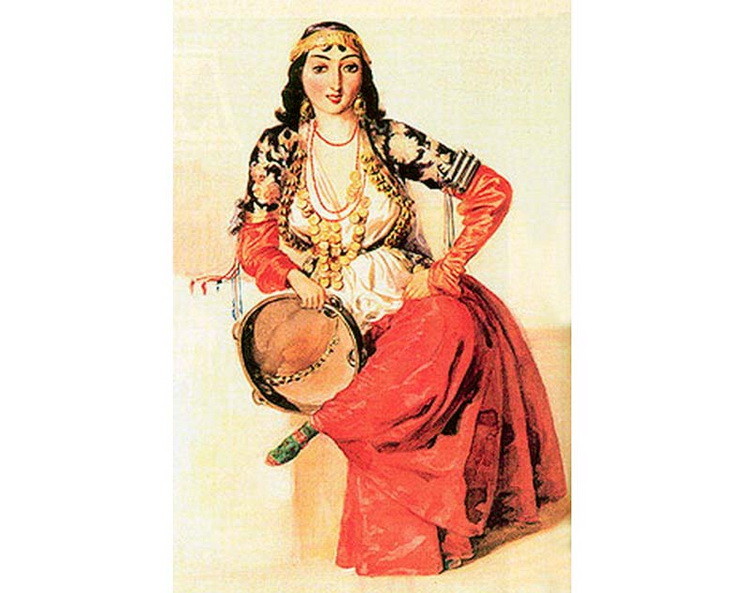 1840-1853. Танцовщица из Шемахи