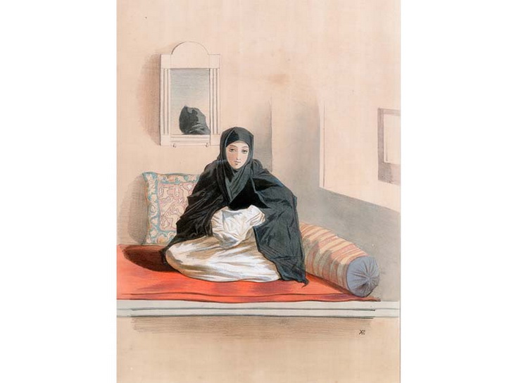 1842-1853. Женщина из Баку