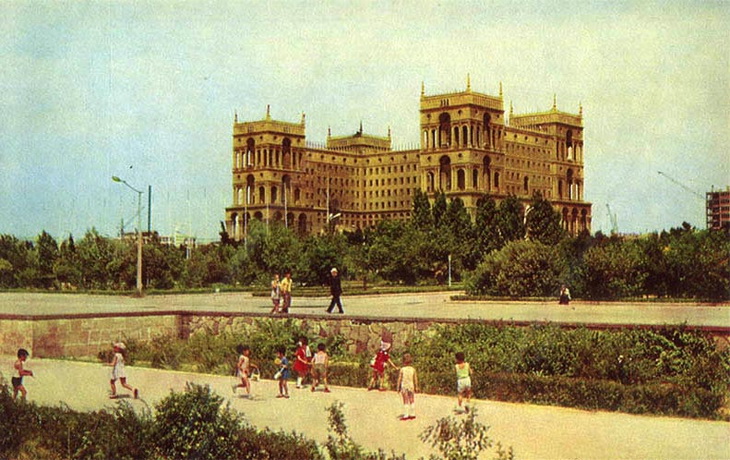 Баку на открытках 1974 года (26 ФОТО)