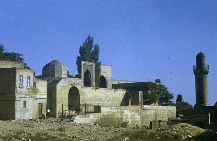 Мечети Ичери-Шехер и дворец Ширваншахов на слайдах 1970-х гг. (ФОТО)
