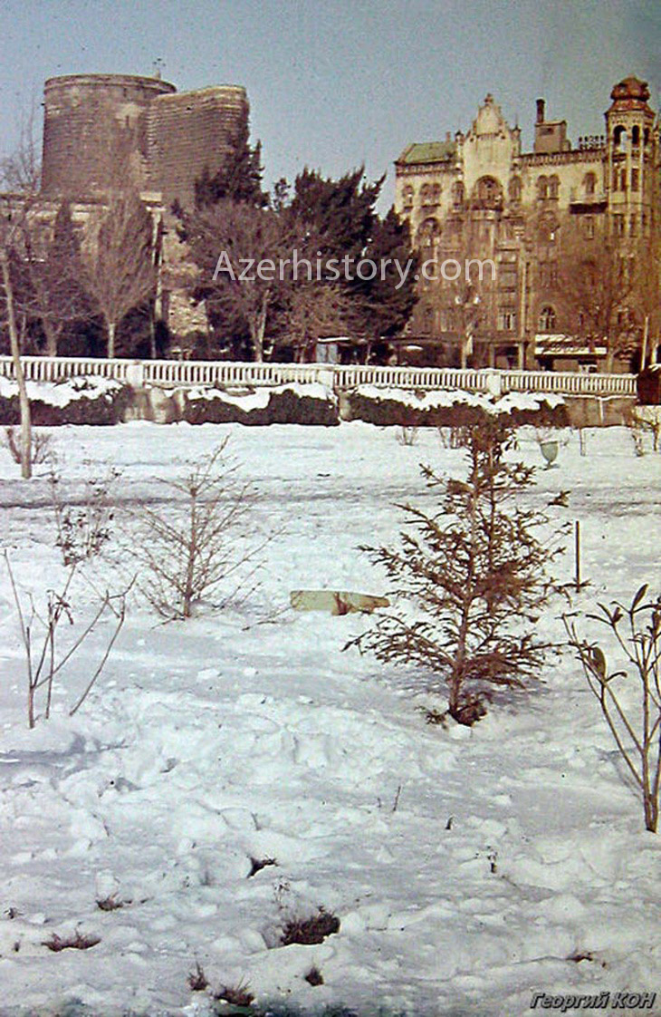 Баку в снегу в 70-80-х годах (ФОТО)