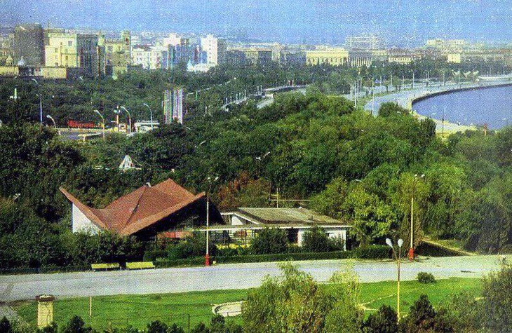 Времена СССР: Шахматный клуб на бакинском бульваре (ФОТО)