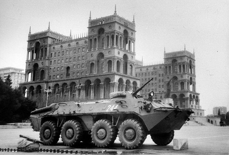Баку, январь 1990-го: "латвийская пленка", которую не успели конфисковать (ФОТО)