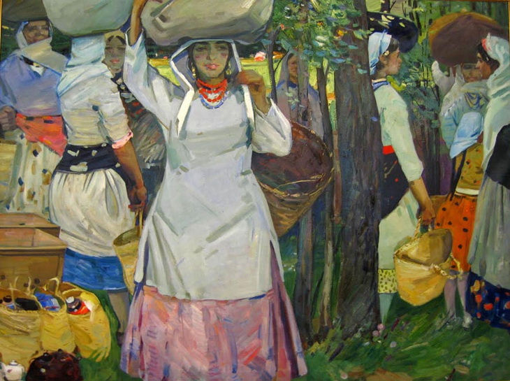 Бёюкага Мирзазаде. «Сбор урожая» (1963)