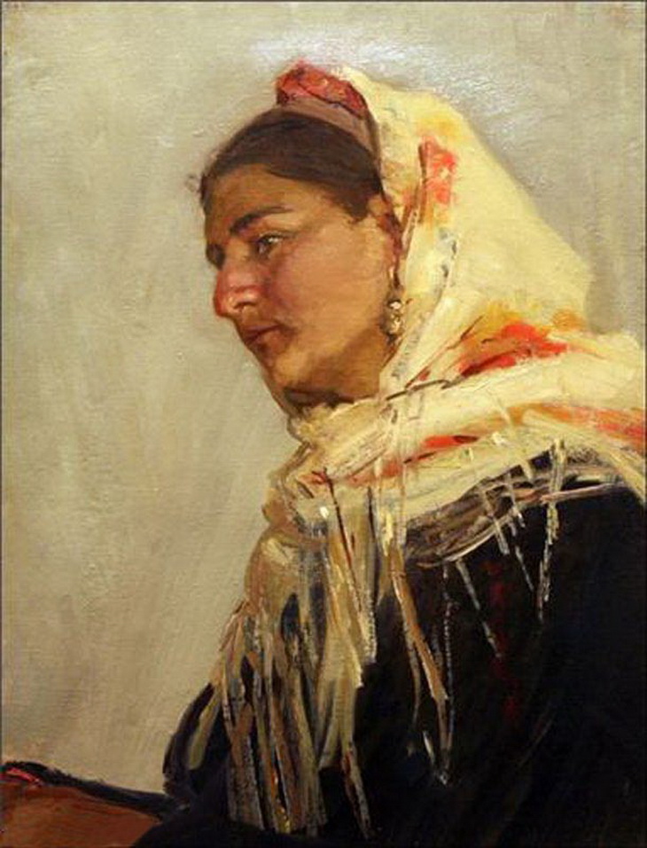 Микаил Абдуллаев. «Портрет бригадирши Рахшанды» (1954-1955)