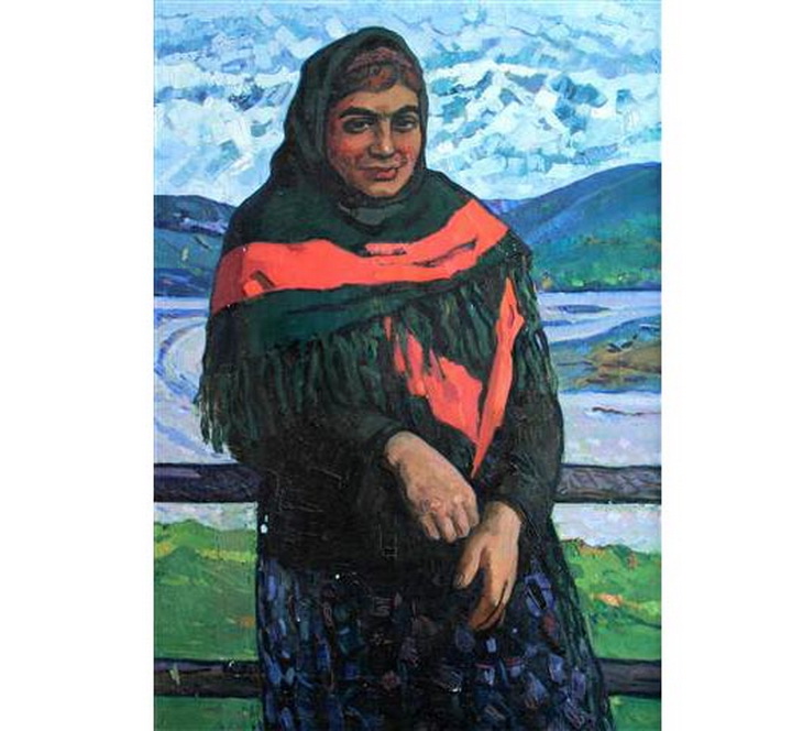 Таги Тагиев. Женский портрет