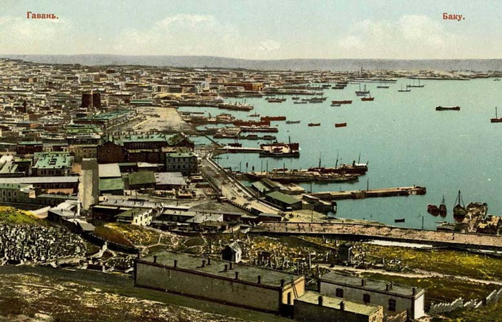 Пристани и доки Баку в 1900-1930 годах (ФОТО)