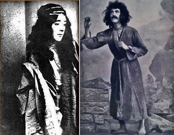 Ахмед Агдамский (Лейли) и Г.Сарабский (Меджнун)