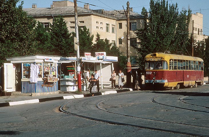 Рижские трамваи на улицах Баку 1980-2000 годов (ФОТО)