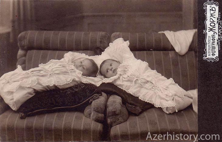 Дети на портретах бакинских фотографов в 1890-1917 гг. (ФОТО)