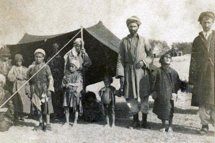 Представители курдских племен в Эривани в 1898 г. (ФОТО)