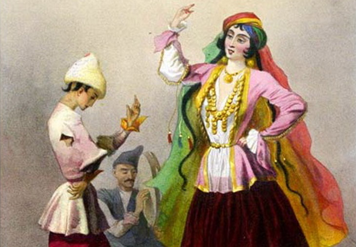 О плясках в древнем Азербайджане и шамахинских танцовщицах