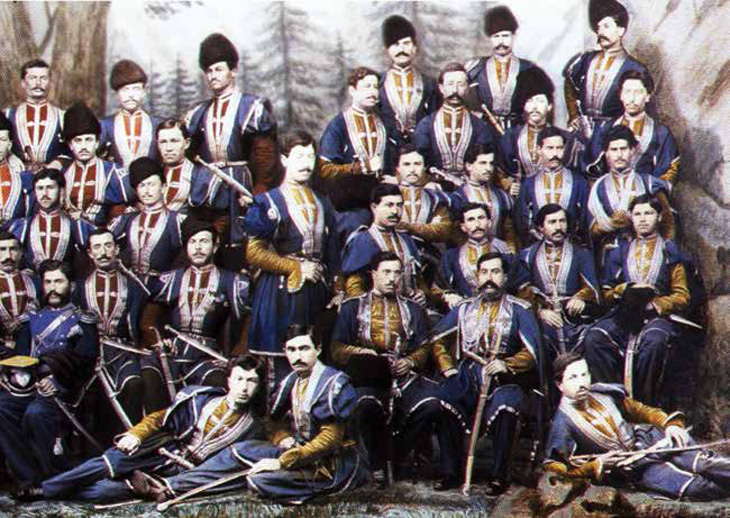 Азербайджанцы в конвое российских императоров