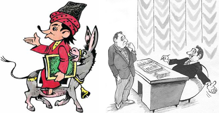 Азербайджанская карикатура в СССР и после его распада
