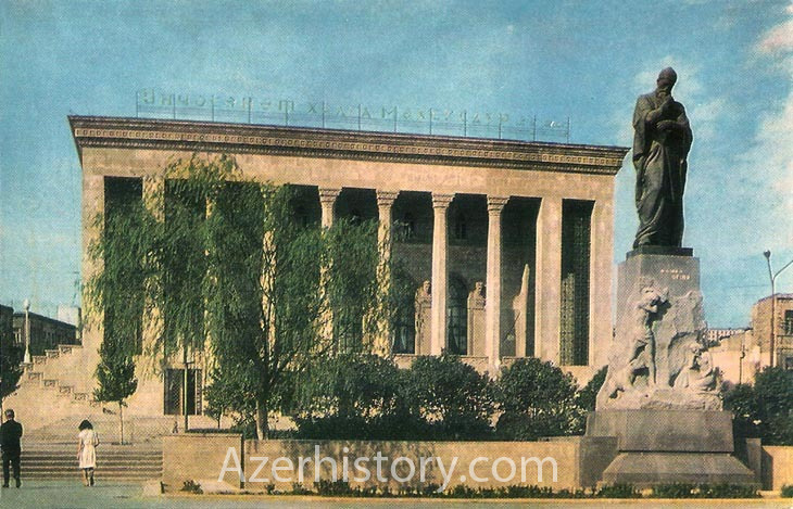 История появления здания театра Азербайджанской драмы