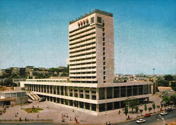 Здание нового вокзала Баку в 1969-1986 гг. (ФОТО)