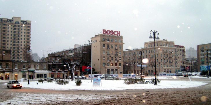 Площадь Физули в Баку и окрестности в 2000-2009 гг. (ФОТО)