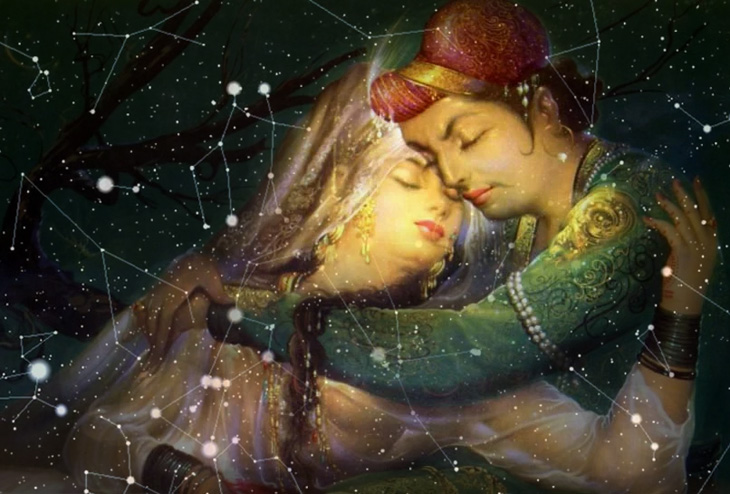 Звездное небо в произведениях Низами "Семь красавиц", "Лейли и Меджнун"