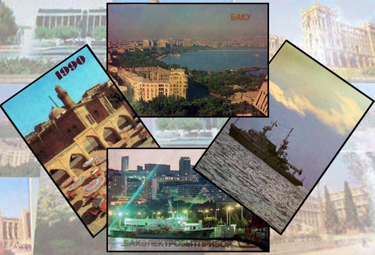 Виды Баку на карманных календарях 1976-1991 гг. (ФОТО)
