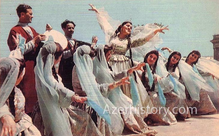 Азербайджанский танец 1930-1960-х годов (ФОТО)