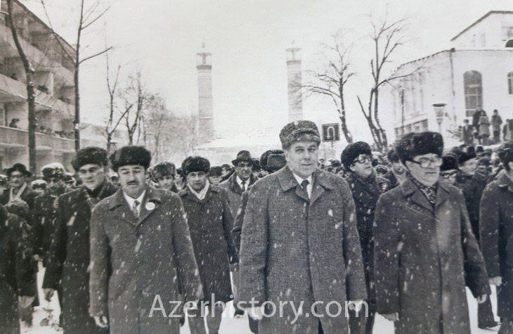 Визиты Гейдара Алиева в Шушу в советское время (ФОТО)