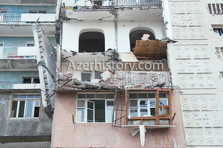 Редкие архивные кадры последствий землетрясения в Баку 2000 года (ФОТО)