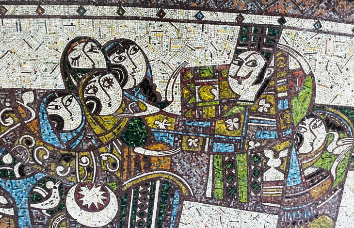 Мега-мозаика советского Баку, которая была самой большой во всем СССР (ФОТО)