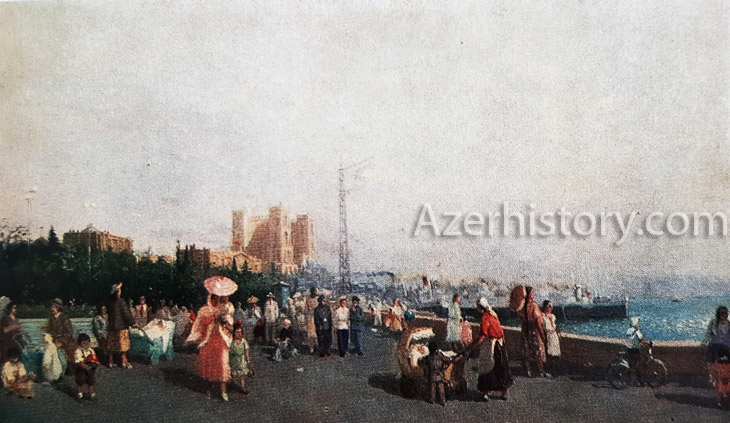 Баку и Абшерон 1950-1970-х на картинах знаменитого Саттара Бахлулзаде (ФОТО)