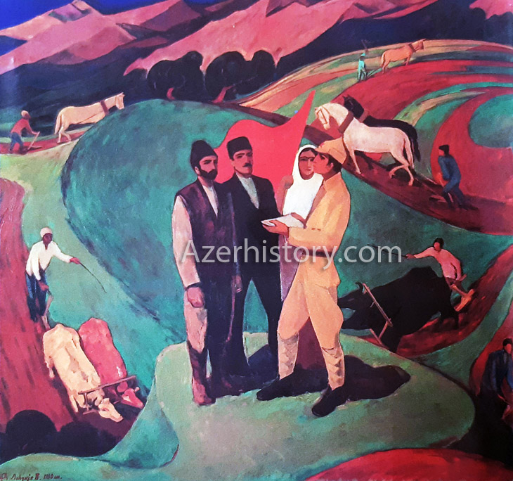 Сельские и городские: азербайджанцы АзССР на картинах Аги Мехтиева (ФОТО)