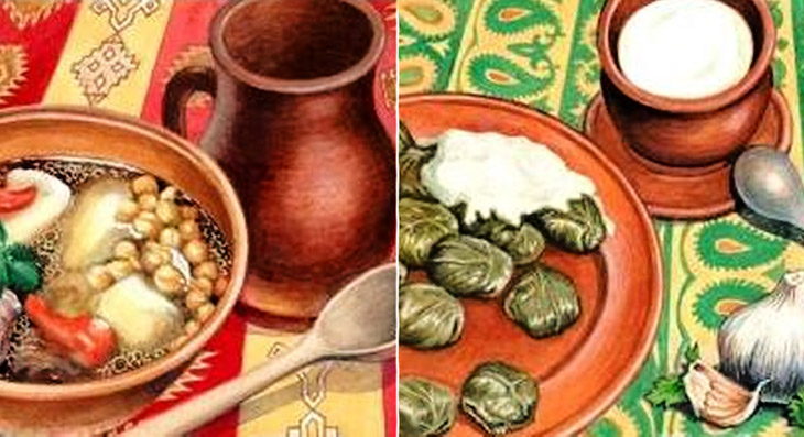 Из истории названий некоторых азербайджанских блюд и напитков