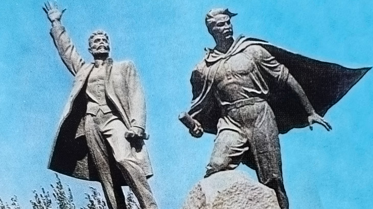 Герои и злодеи: памятники АзССР в объективе Александра Захарченко (ФОТО)