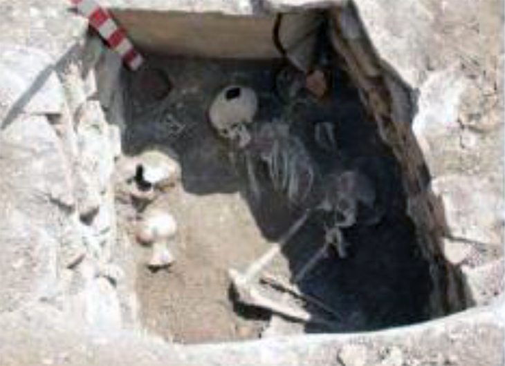 Шамахинский некрополь Демирчи и первые исследованные кости из каменных могил античности